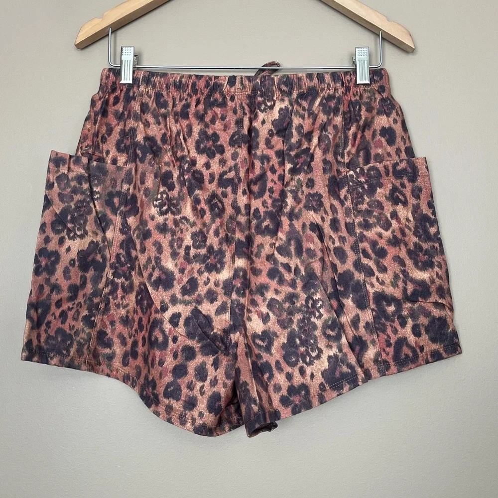 {Free People Intimately} Early Morning Cotton Shorts Pajamas in Natural Combo